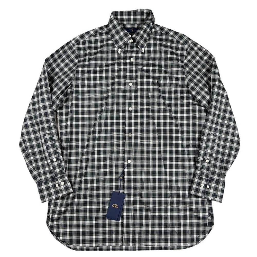 Polo Ralph Lauren Plaid Button Down Classic Fit Dress Shirt Men's 16-32 Pony NWT